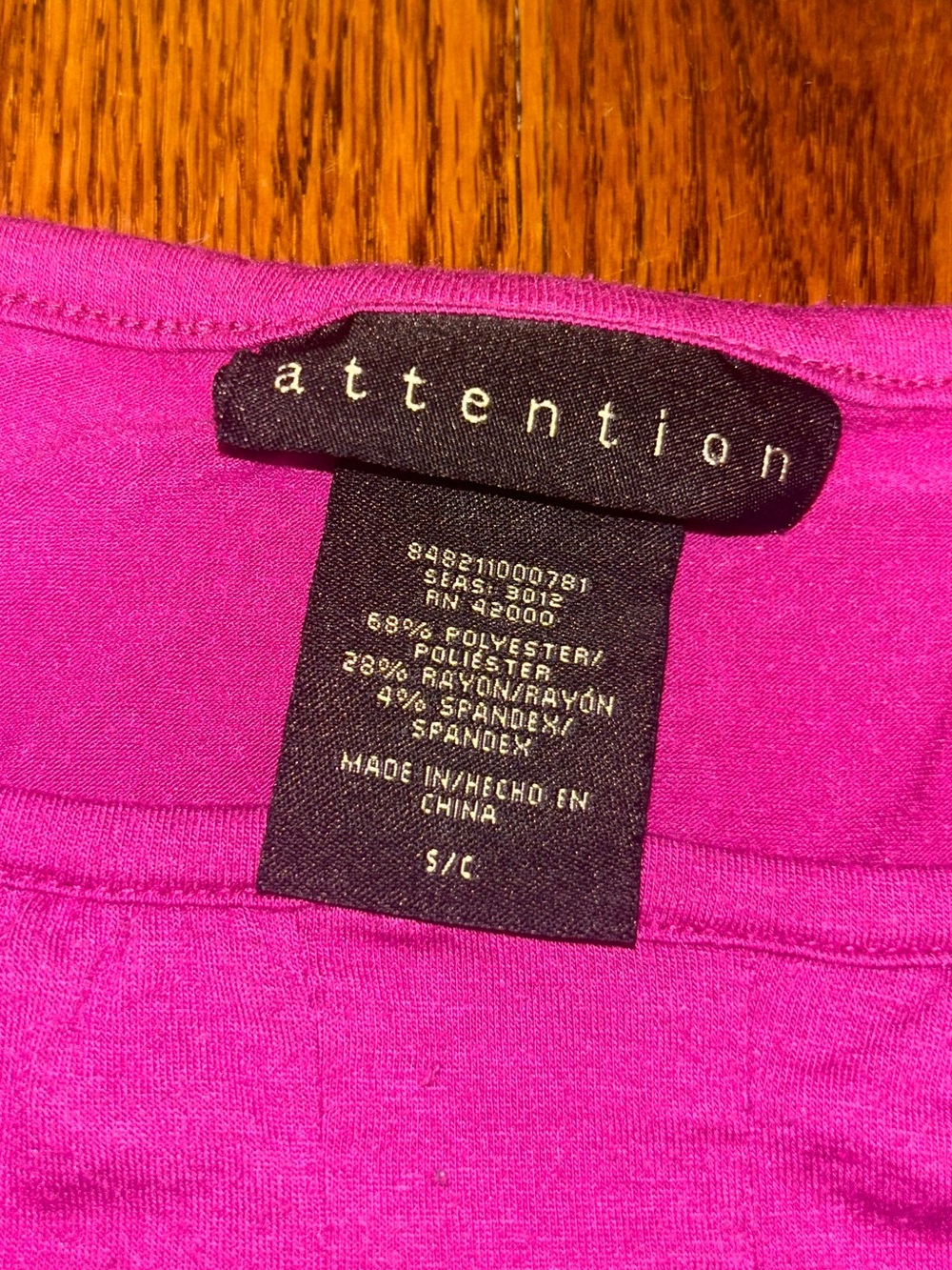 attention Fuchsia Layered Ruffle Cami - Picture 2 of 2